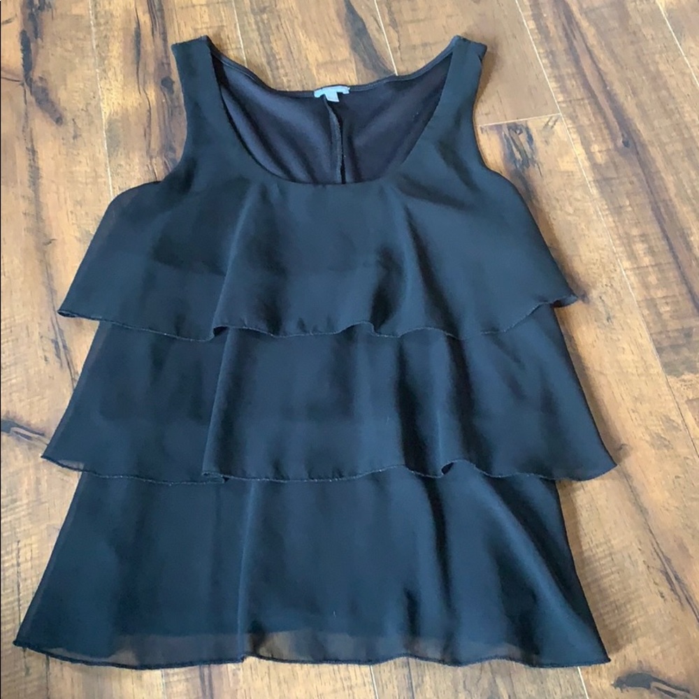Ruffle front tank